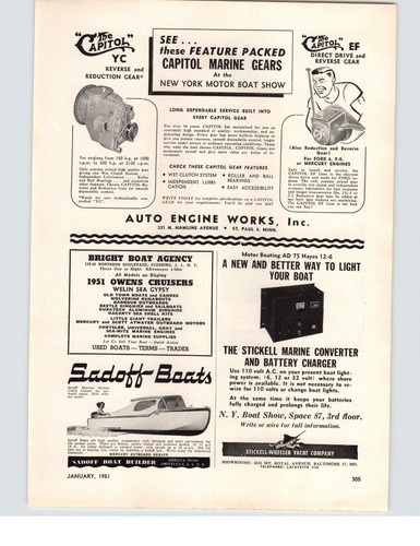 1951 paper sadoff - paper, boat