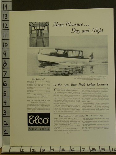 1931 elco cruiser - 1931, boat